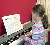 learning piano